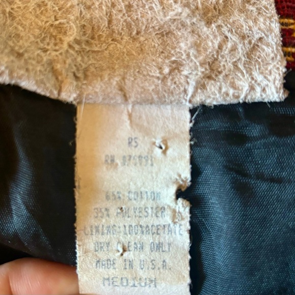 1990's Painted Pony Southwestern Tapestry Jacket // Women's Medium. - Picture 7 of 11